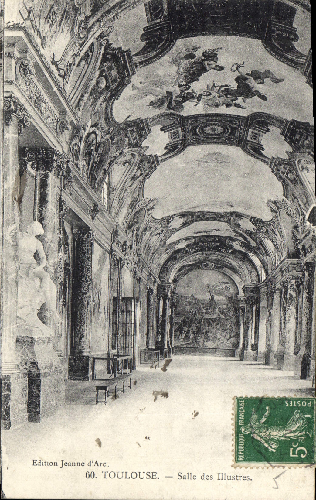 CPA Toulouse Salle des Illustres 