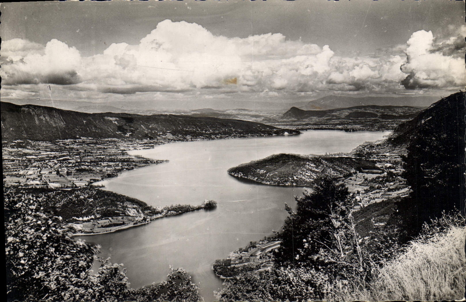 CPA Effet de Nuages sur le Lac d'Annecy 