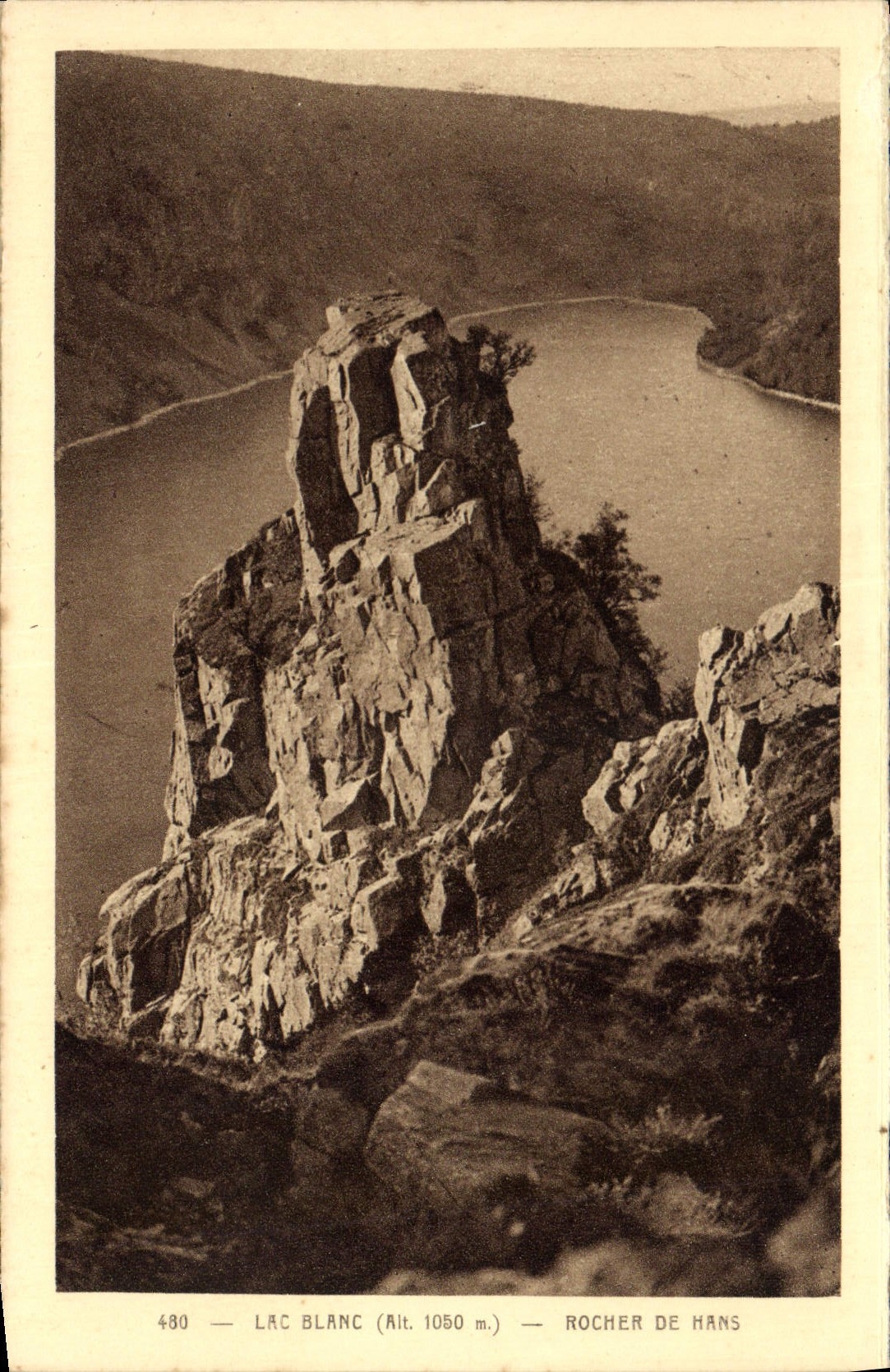 CPA Lac Blanc Rocher de Hans 