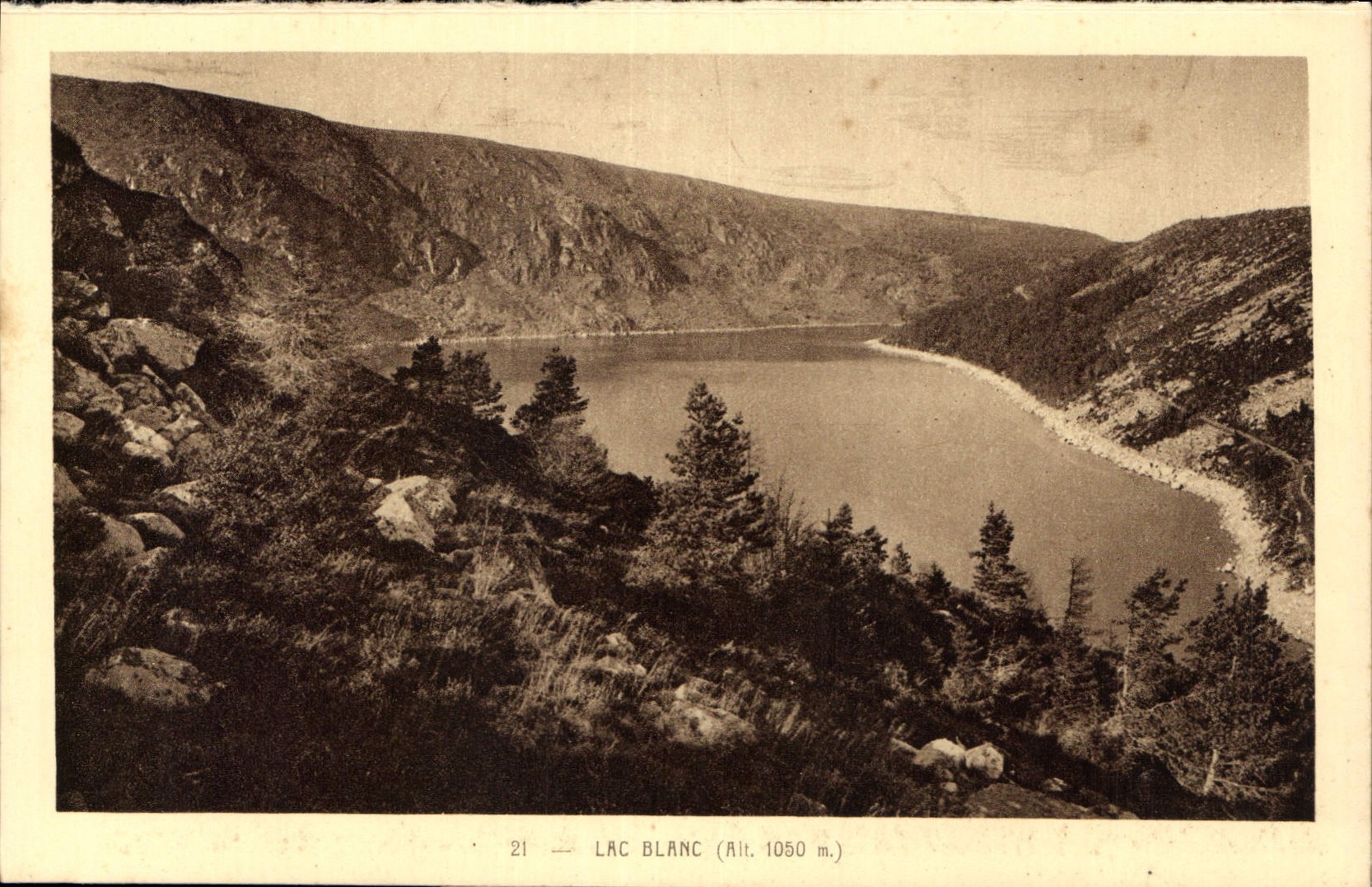 CPA Lac Blanc 
