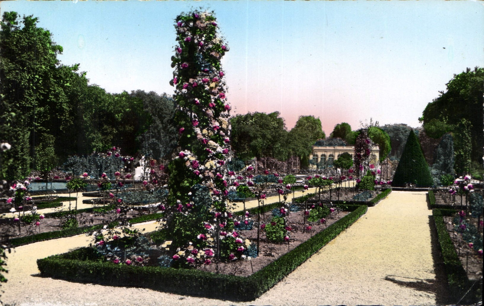 CPA Paris Bagatelle la Roseraie 