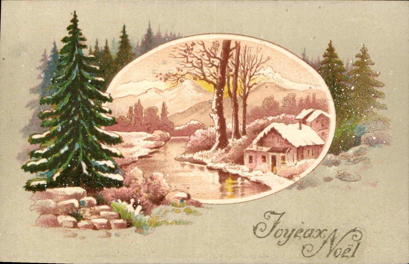 CPA Joyeux Noel 