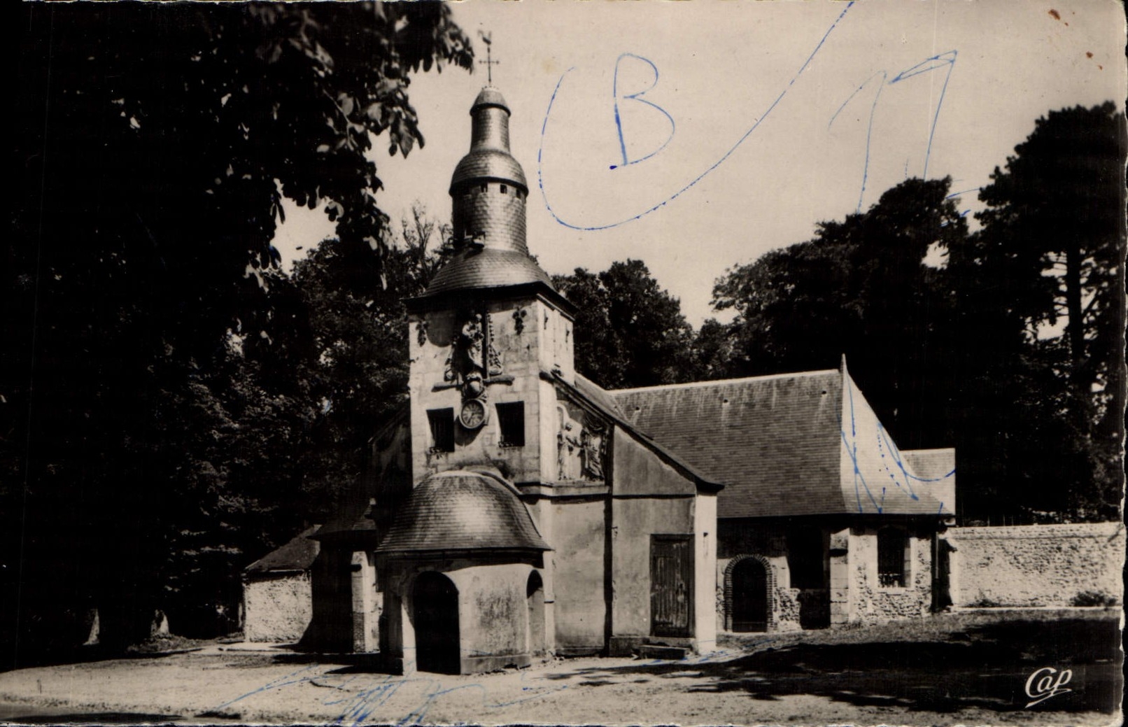 CPA Honfleur Chapelle Notre Dame de Grace