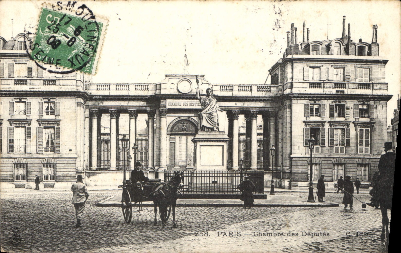 CPA Paris Chambre des Deputes 