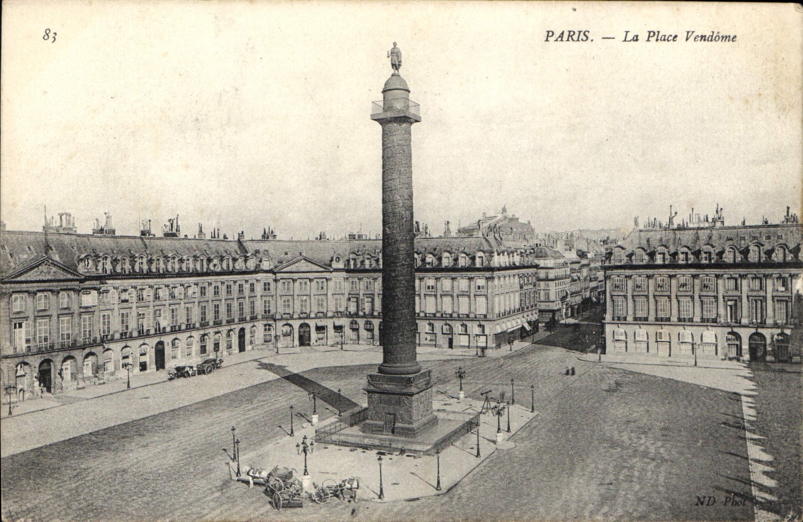 CPA Paris la Place Vendome 