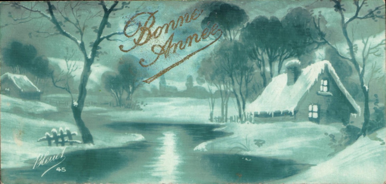 CPA Bonne Annee 