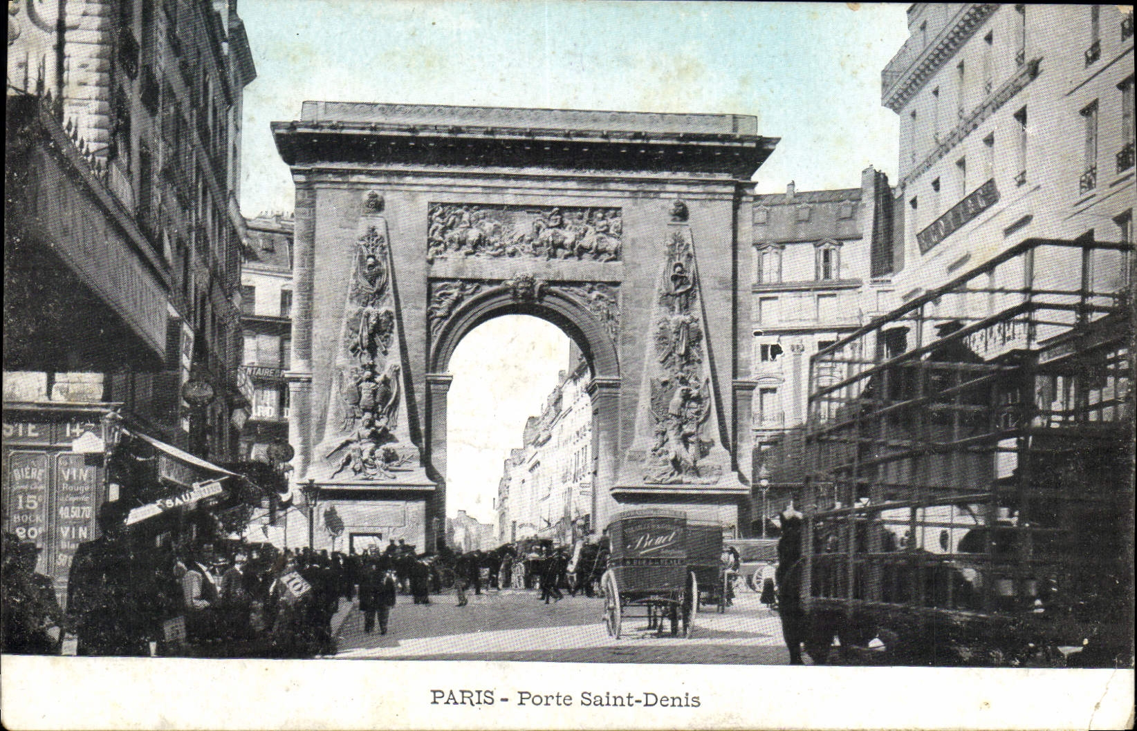 CPA Paris Porte Saint Denis 