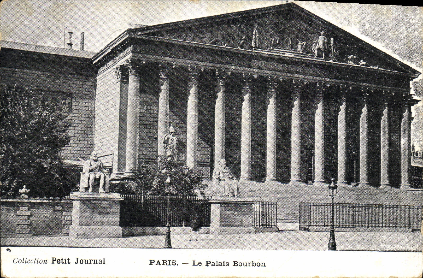 CPA Paris le Palais Bourbon 