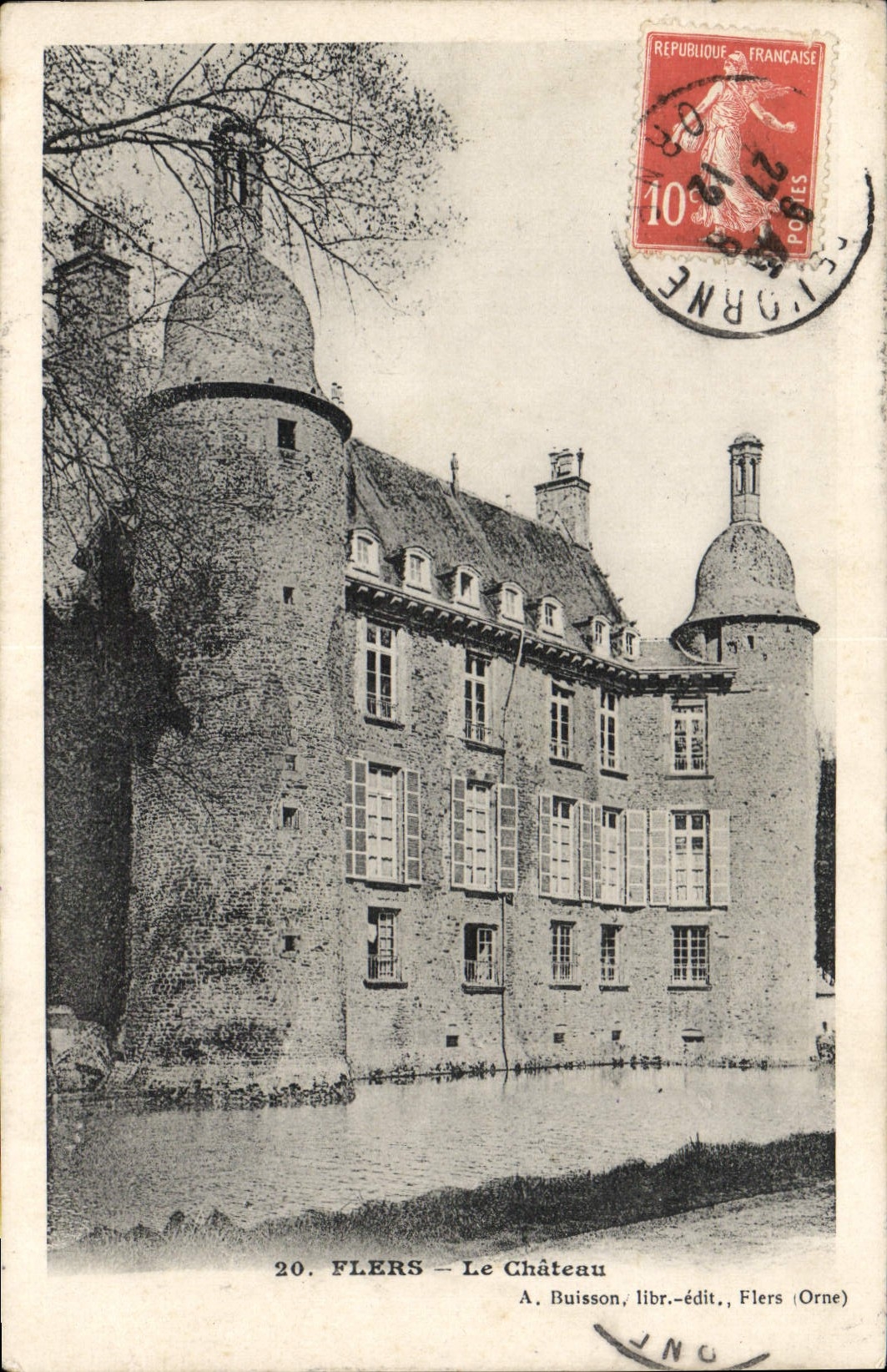 CPA Flers le Chateau 