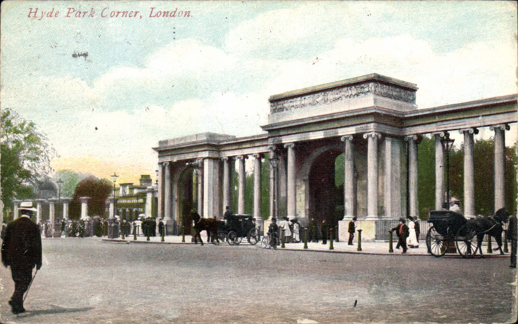 CPA Hyde Park Corner London 