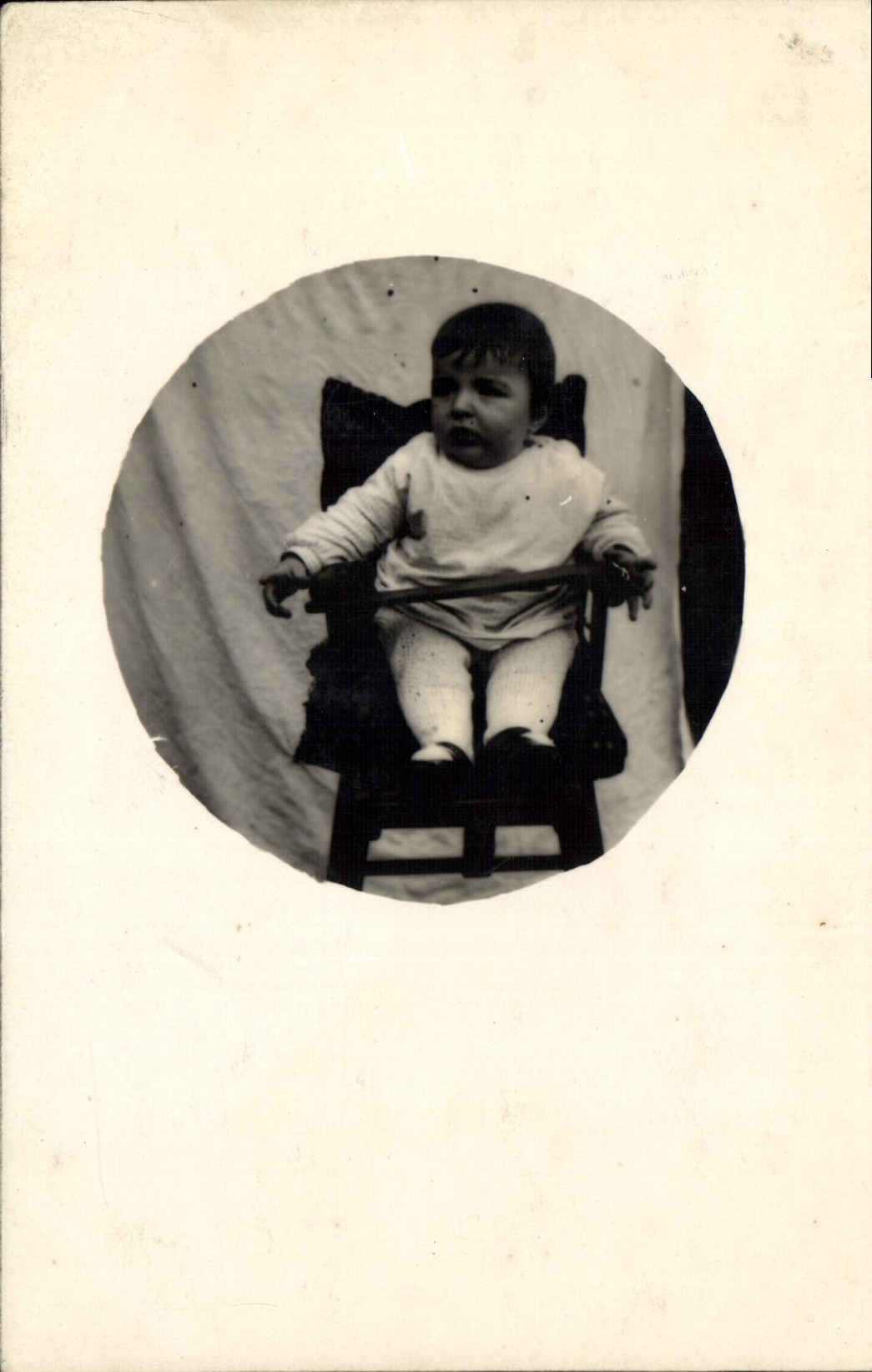 CARTE PHOTO Enfant Bebe
