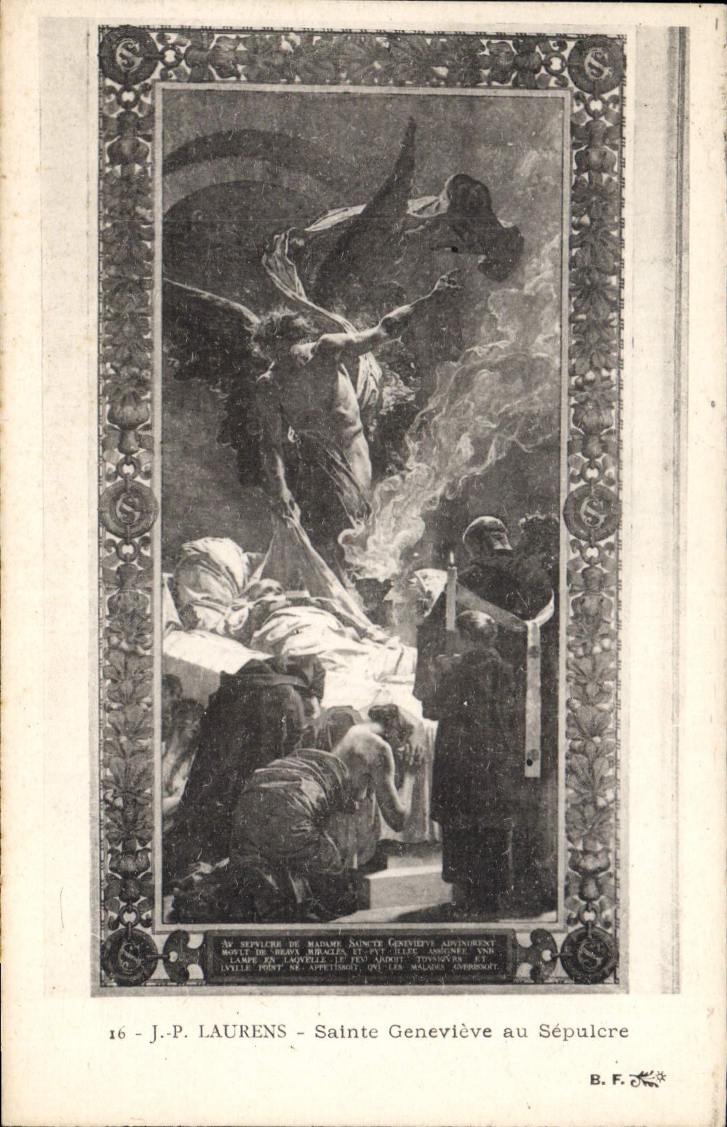 CPA Laurens Sainte Genevieve au Sepulcre