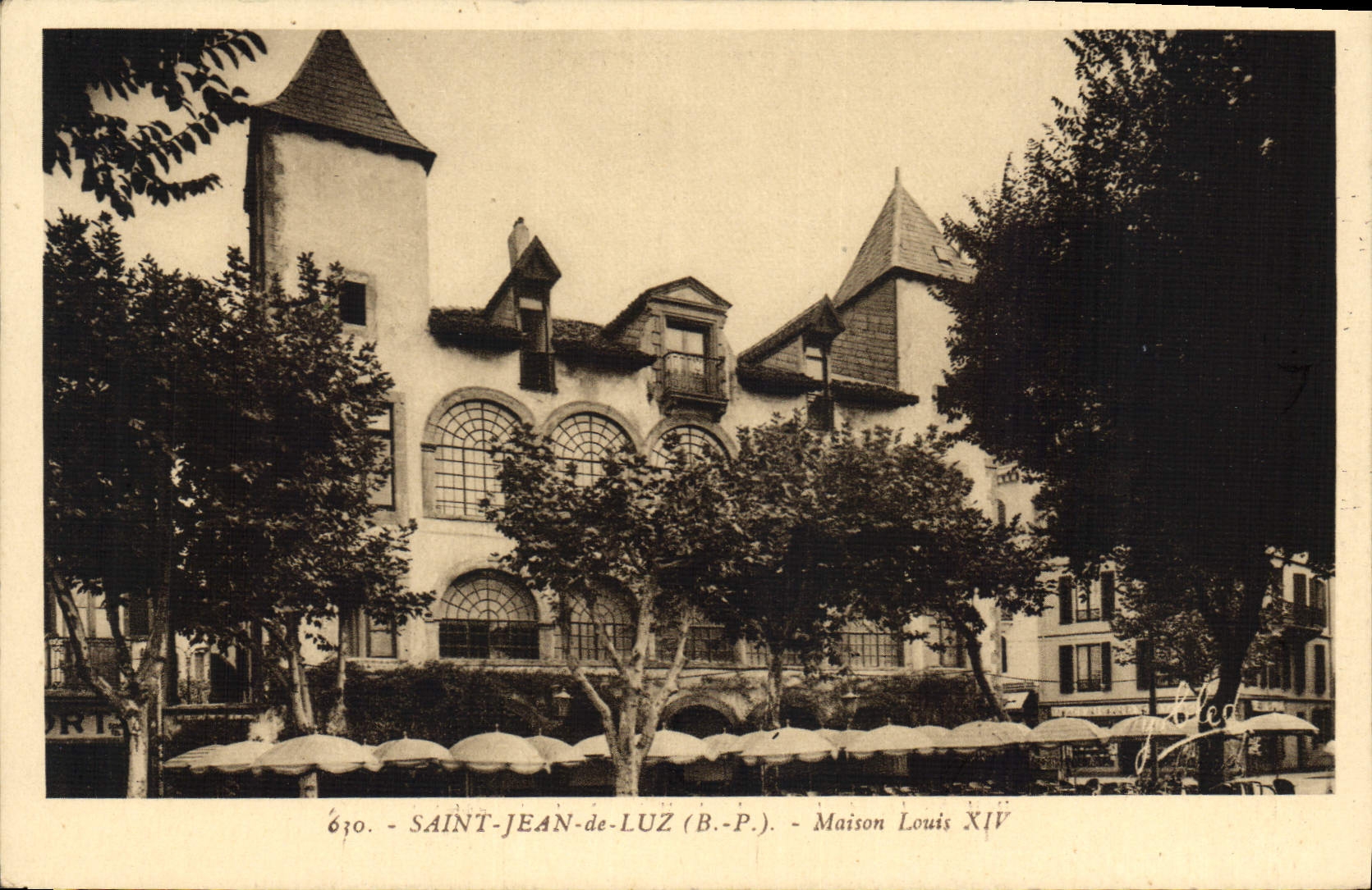 CPA Saint Jean de Luz B P Maison Louis XIV
