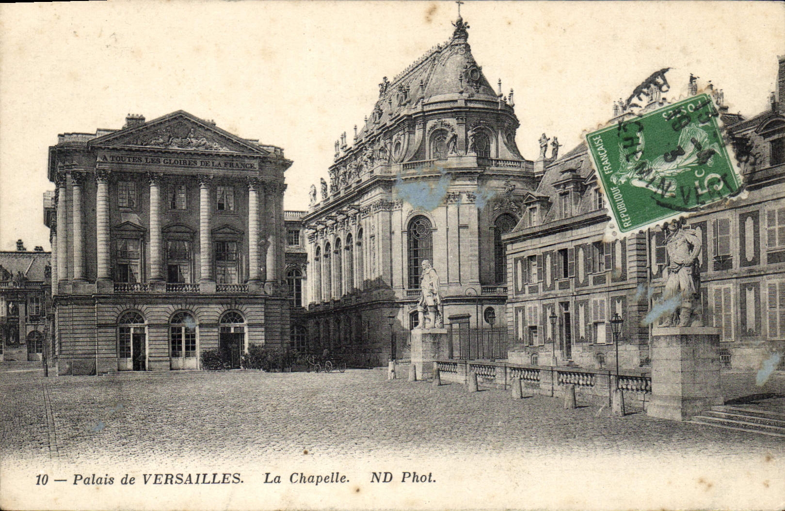 CPA Palais de Versailles la Chapelle