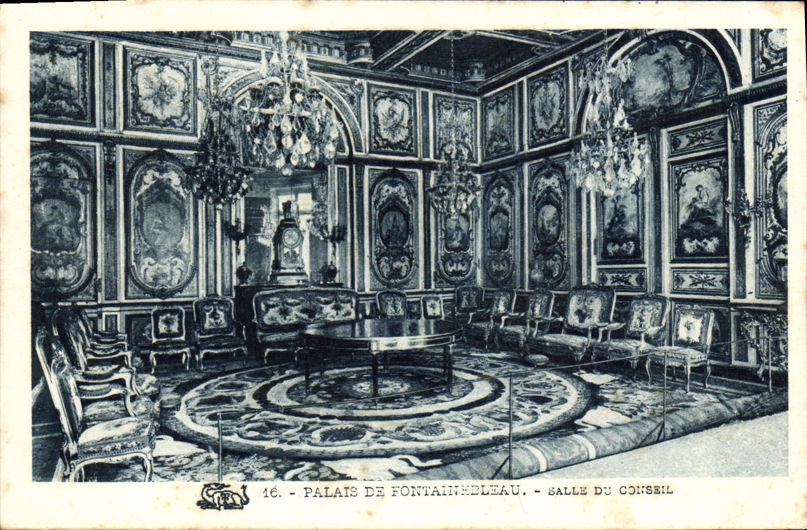 CPA Palais de Fontainebleau Salle de Conseil