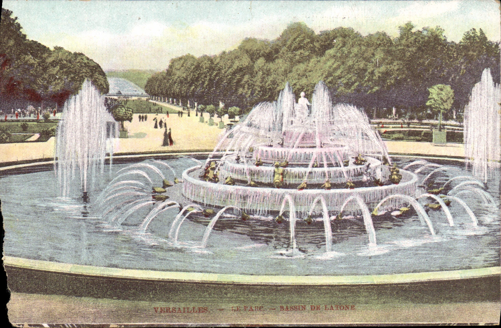 CPA Versailles parc Bassin de Latone