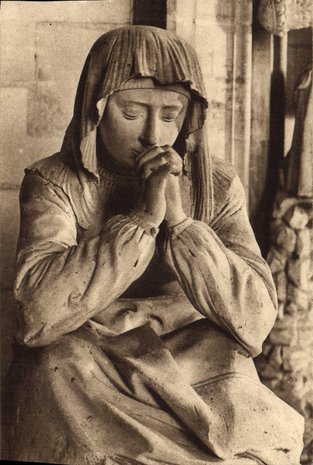 CPA Les Saints de Solesmes Sainte Marie Madeleine 1496