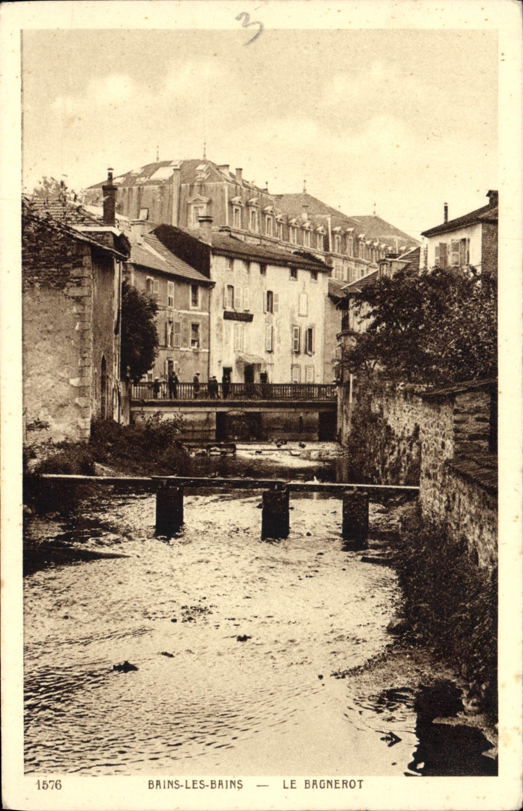 CPA Bains les Bains le Bagnerot