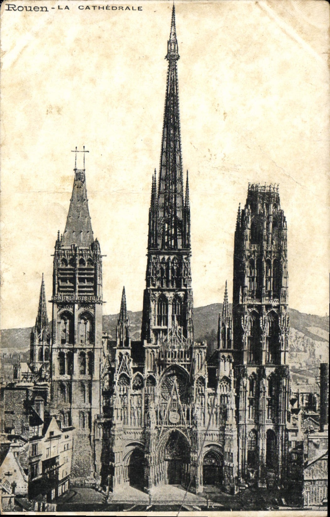 CPA Rouen La Cathedrale 
