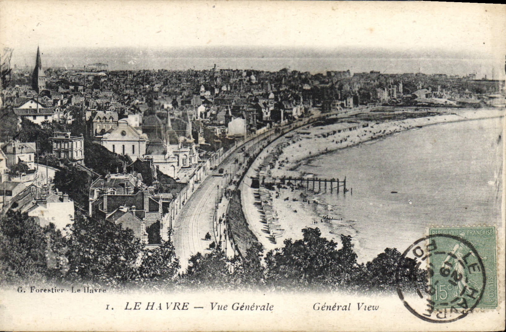 CPA Le Havre Vue generale 