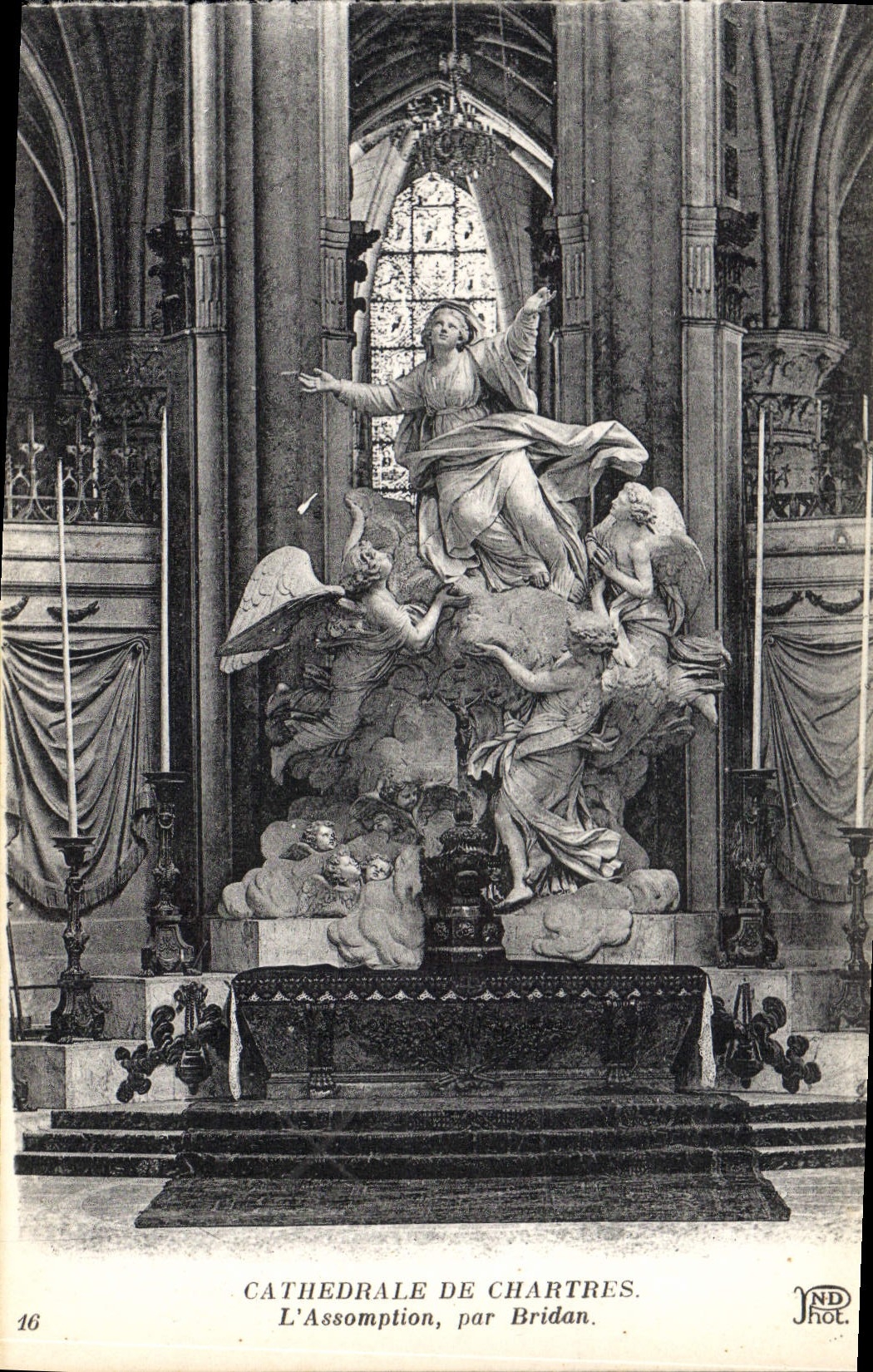 CPA Cathedrale de Chartres L'Assomption par Bridan 