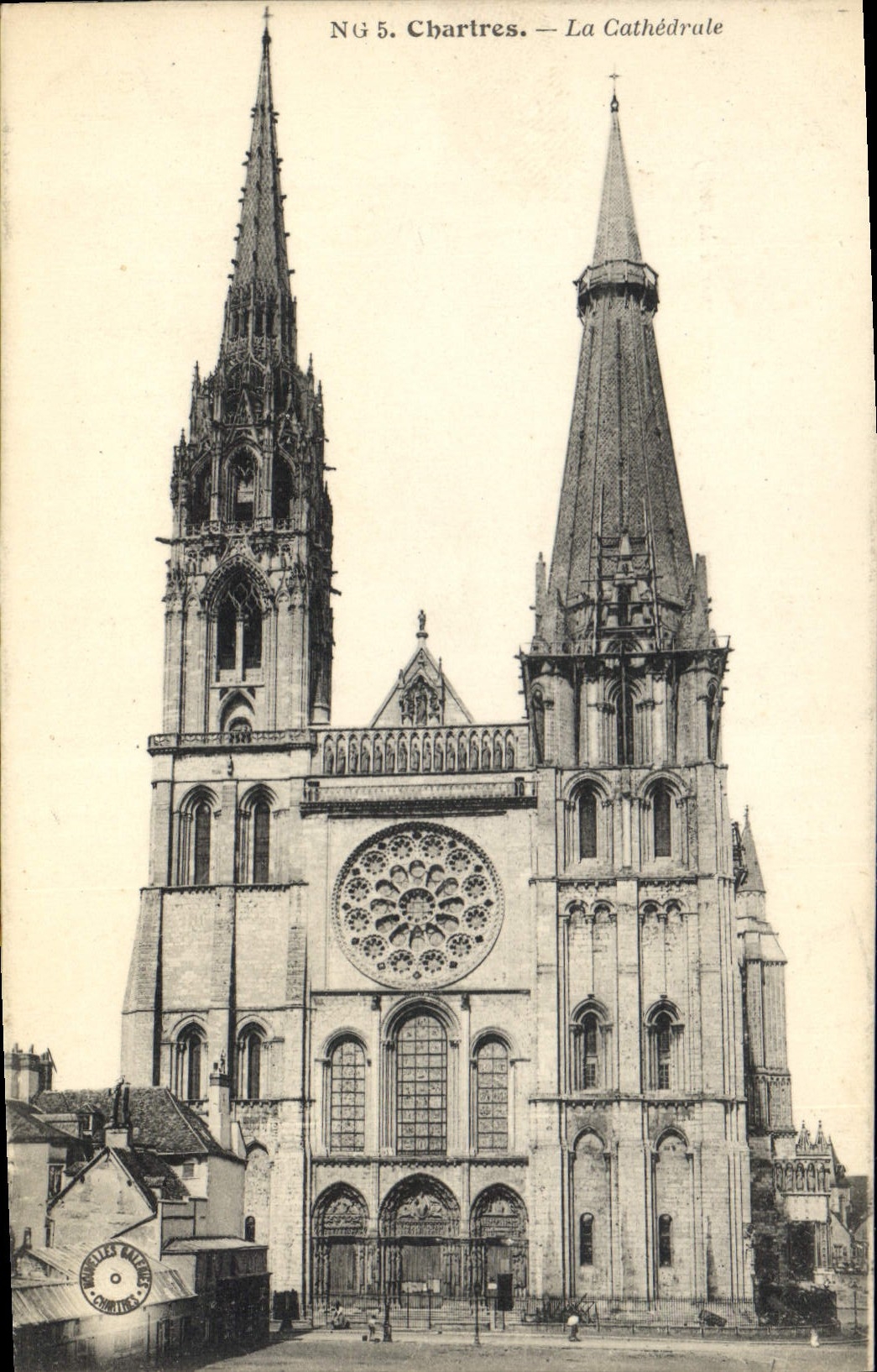 CPA Chartres La Cathedrale 