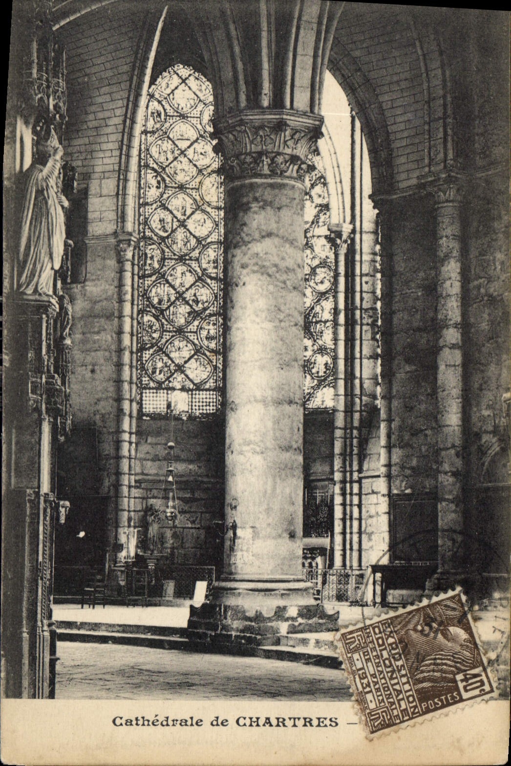 CPA Cathedrale de Chartres 