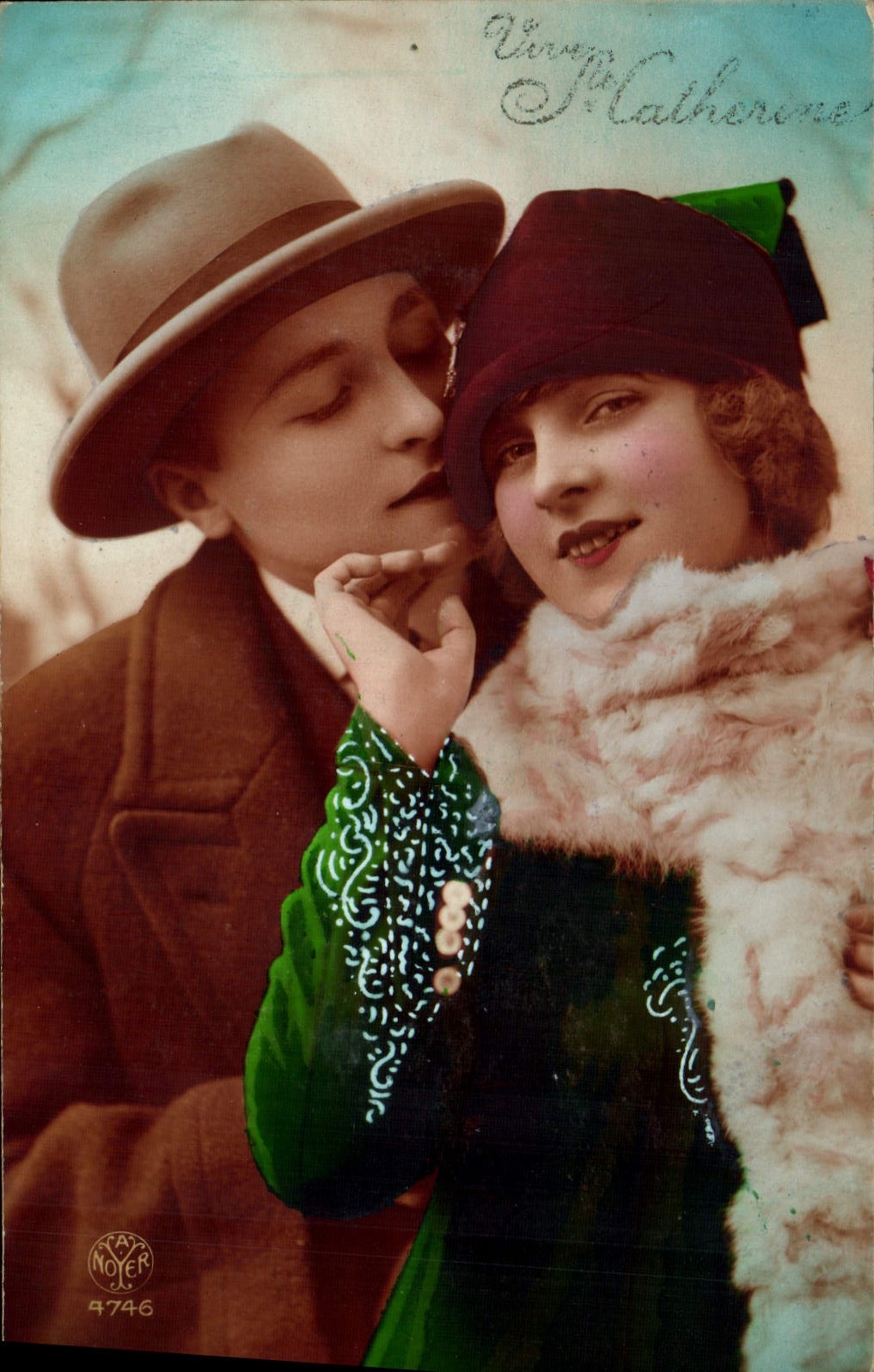 CPA Vive Ste Catherine Femme