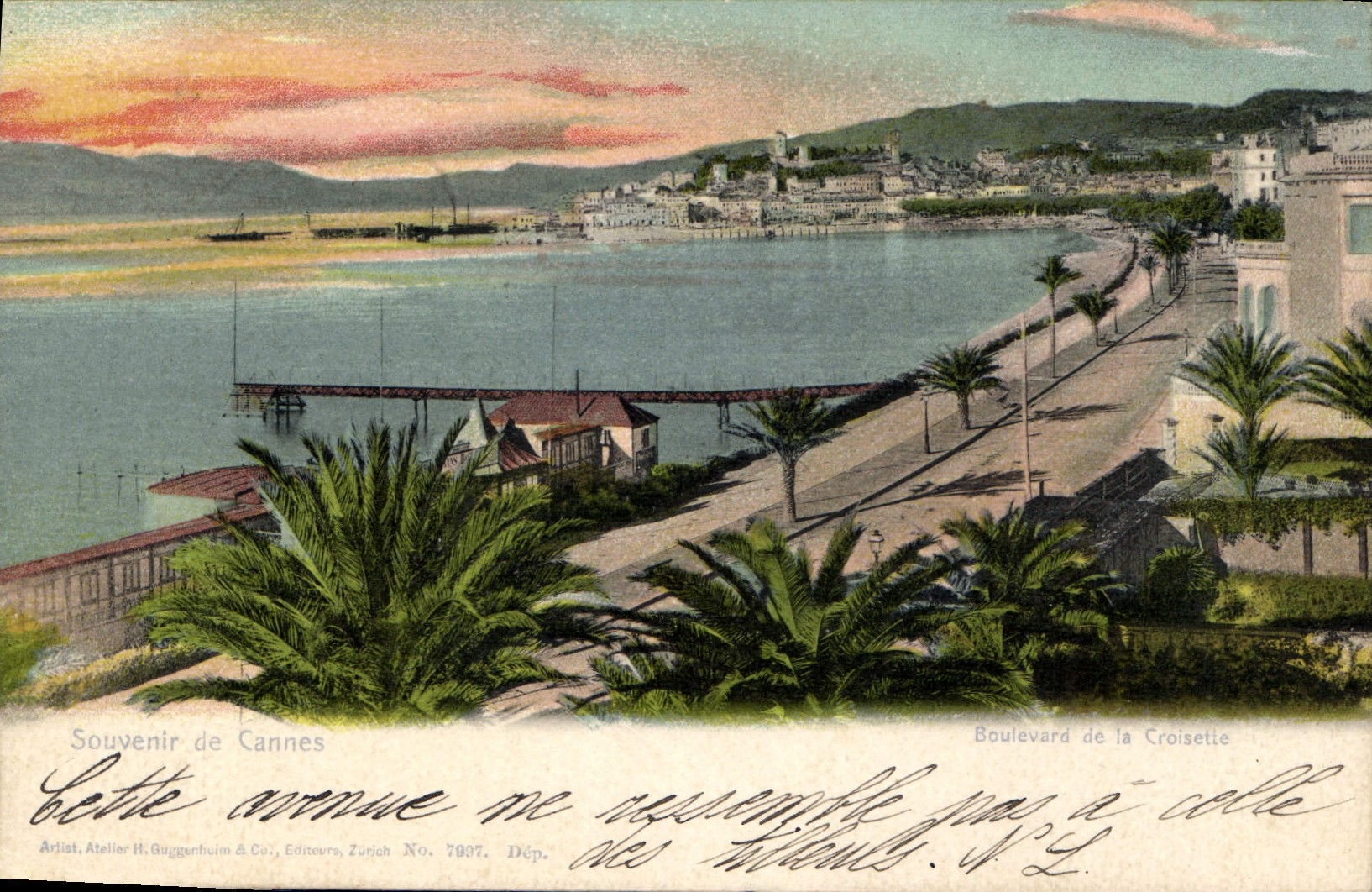CPA Souvenir de Cannes 