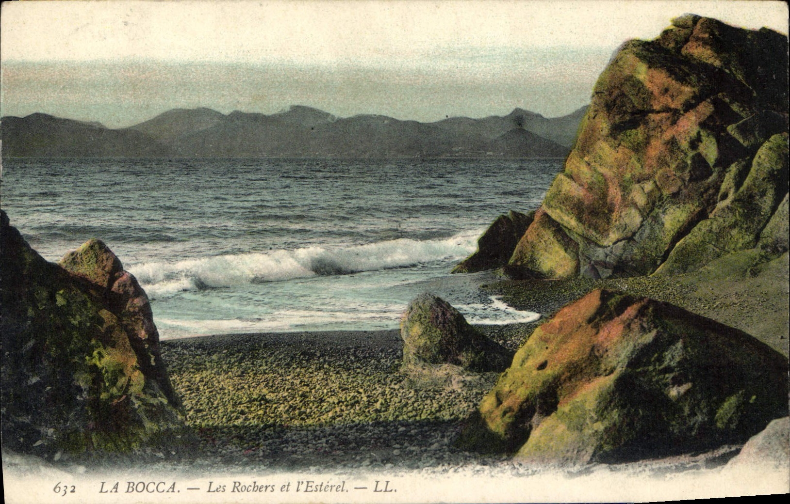 CPA La Bocca Les Rochers et l'Esterel 