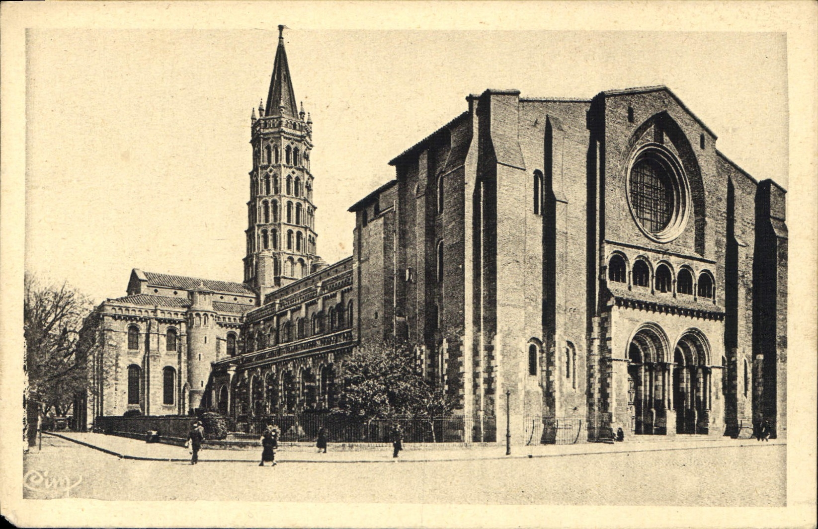 CPA Toulouse L'Eglise Saint Sernin 