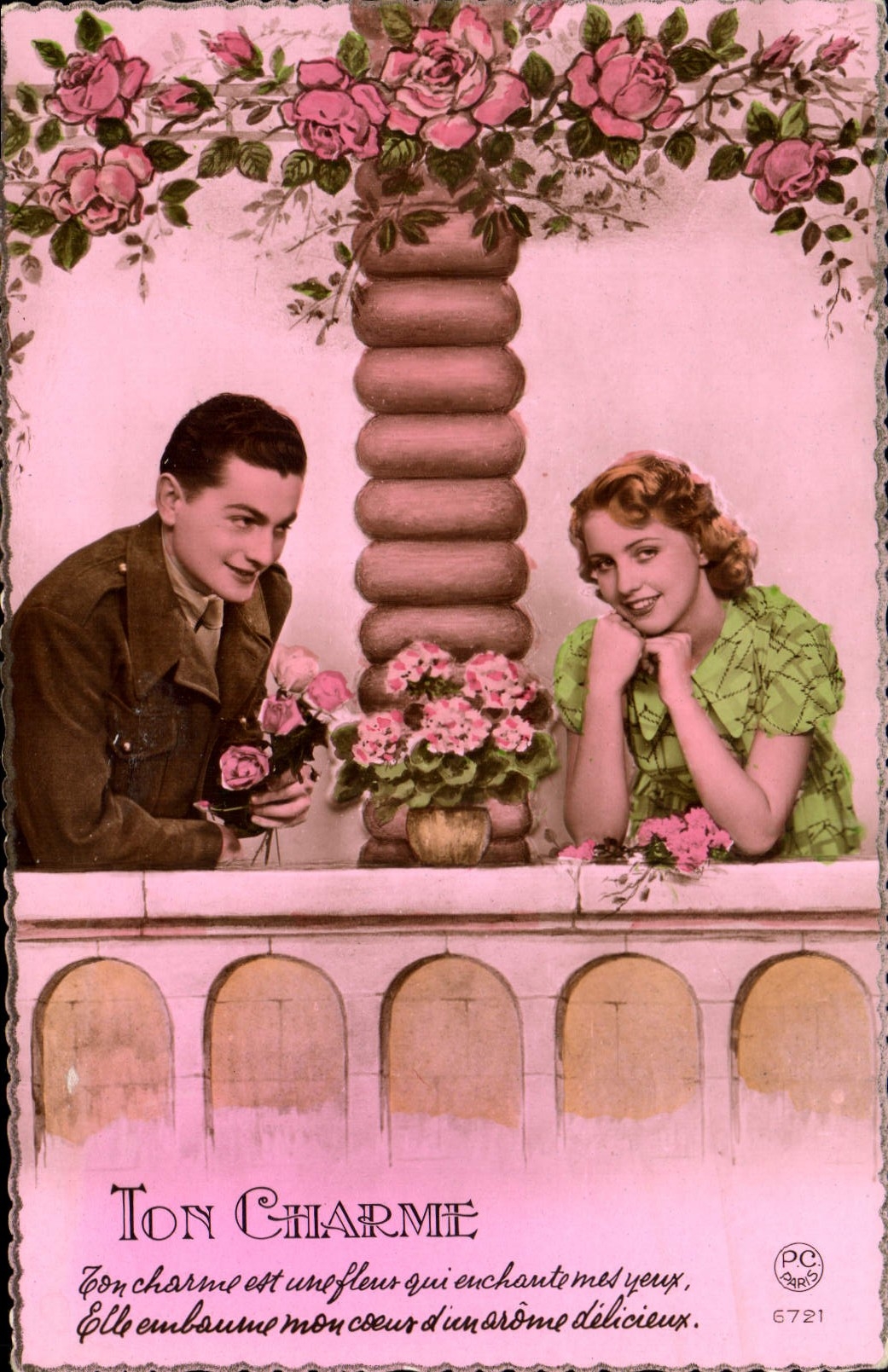 CPA Ton Charme Femme