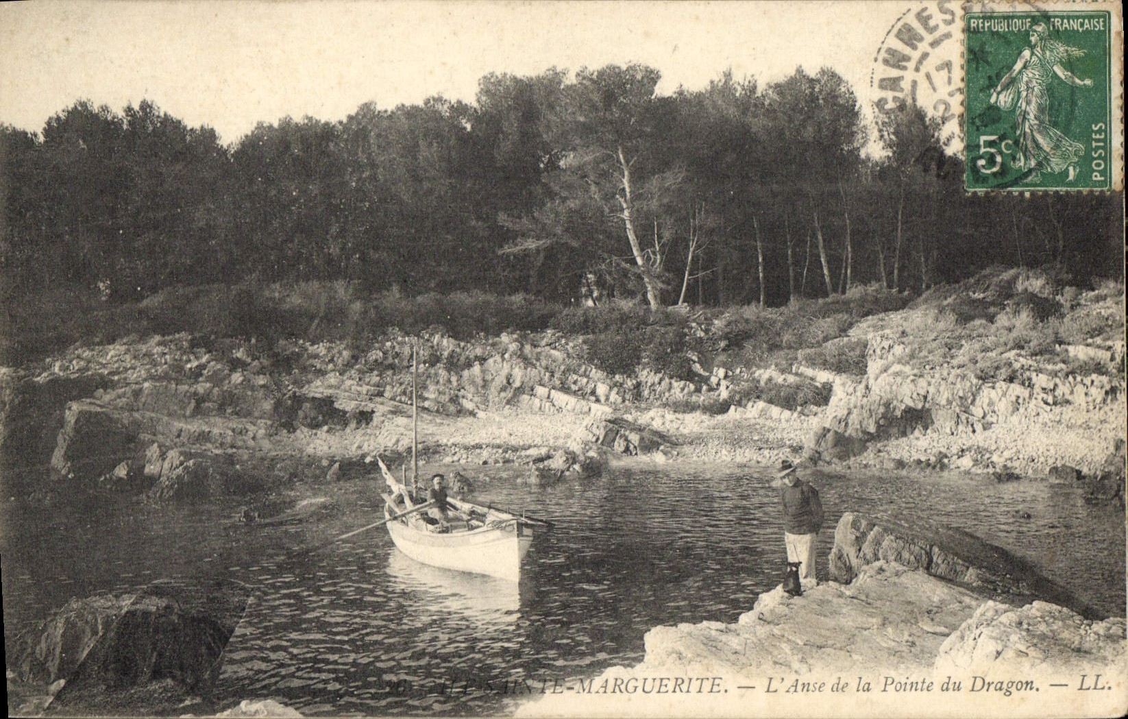 CPA Sainte Marguerite L'Anse de la Pointe du Dragon