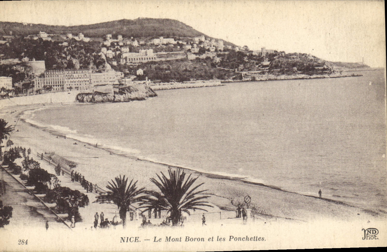 CPA Nice Le Mont Boron et les Ponchettes