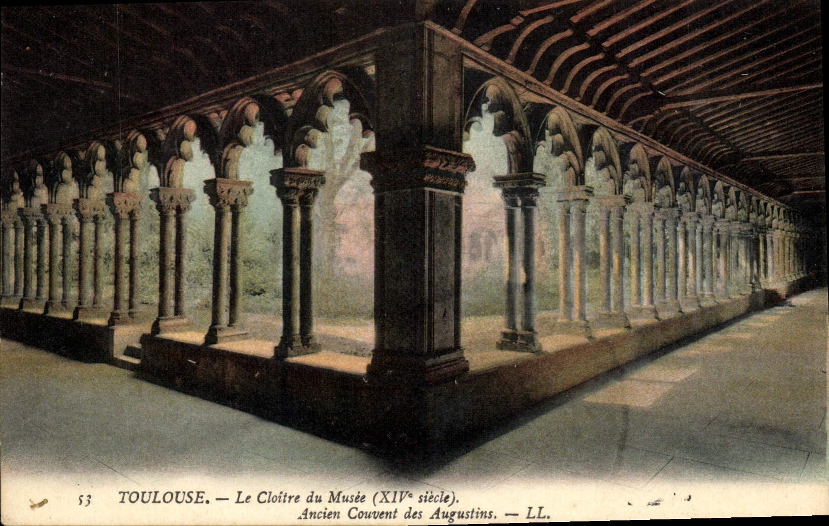CPA Toulouse Le Cloitre du Musee Ancien Couvent des Augustins