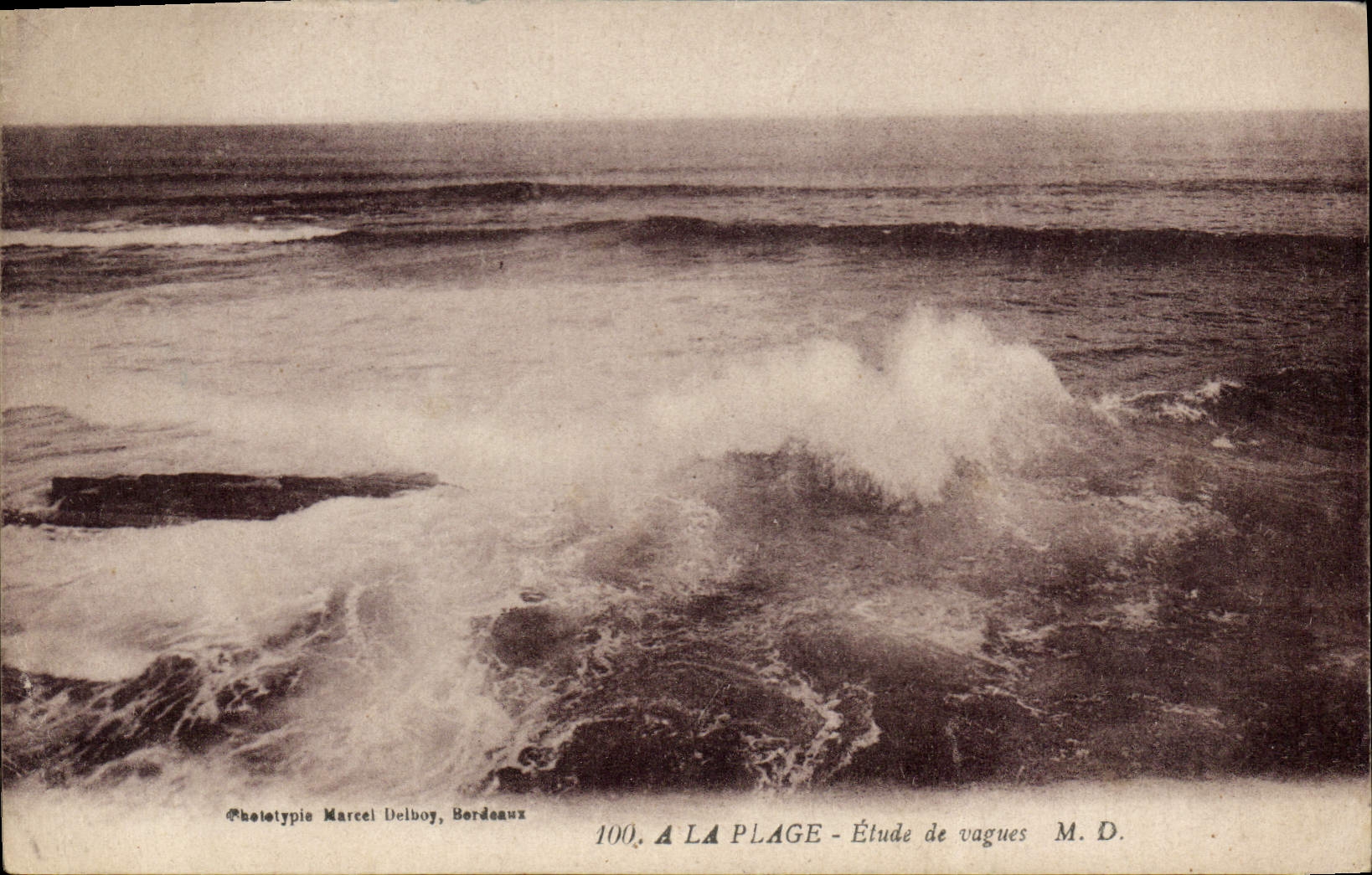 CPA A la Plage Etude de vagues 