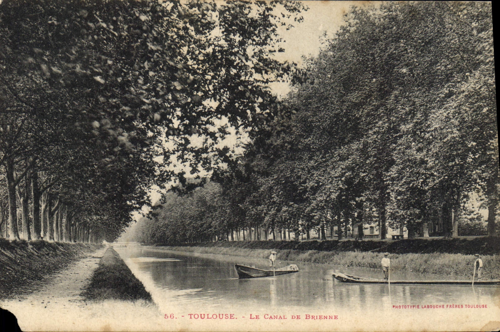 CPA Toulouse Le Canal de Brienne 