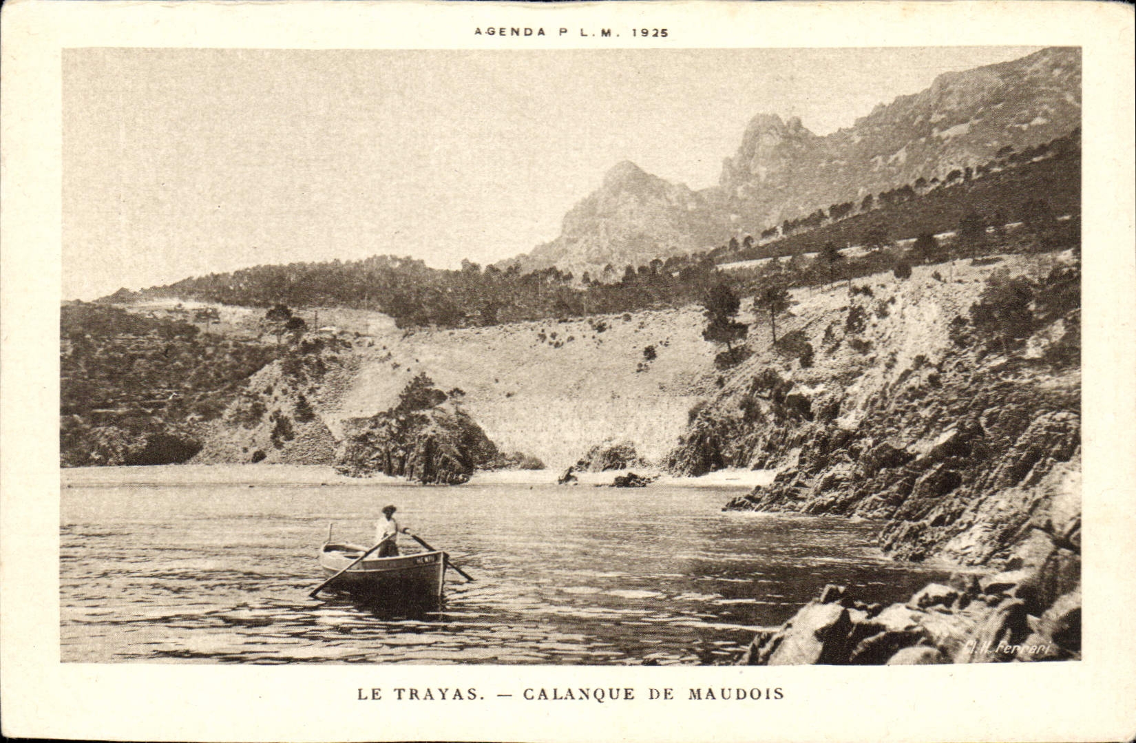 CPA Le Trayas Calanque de Maudois 