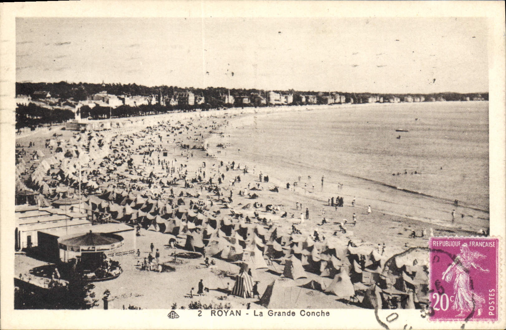 CPA Royan La Grande Conche 