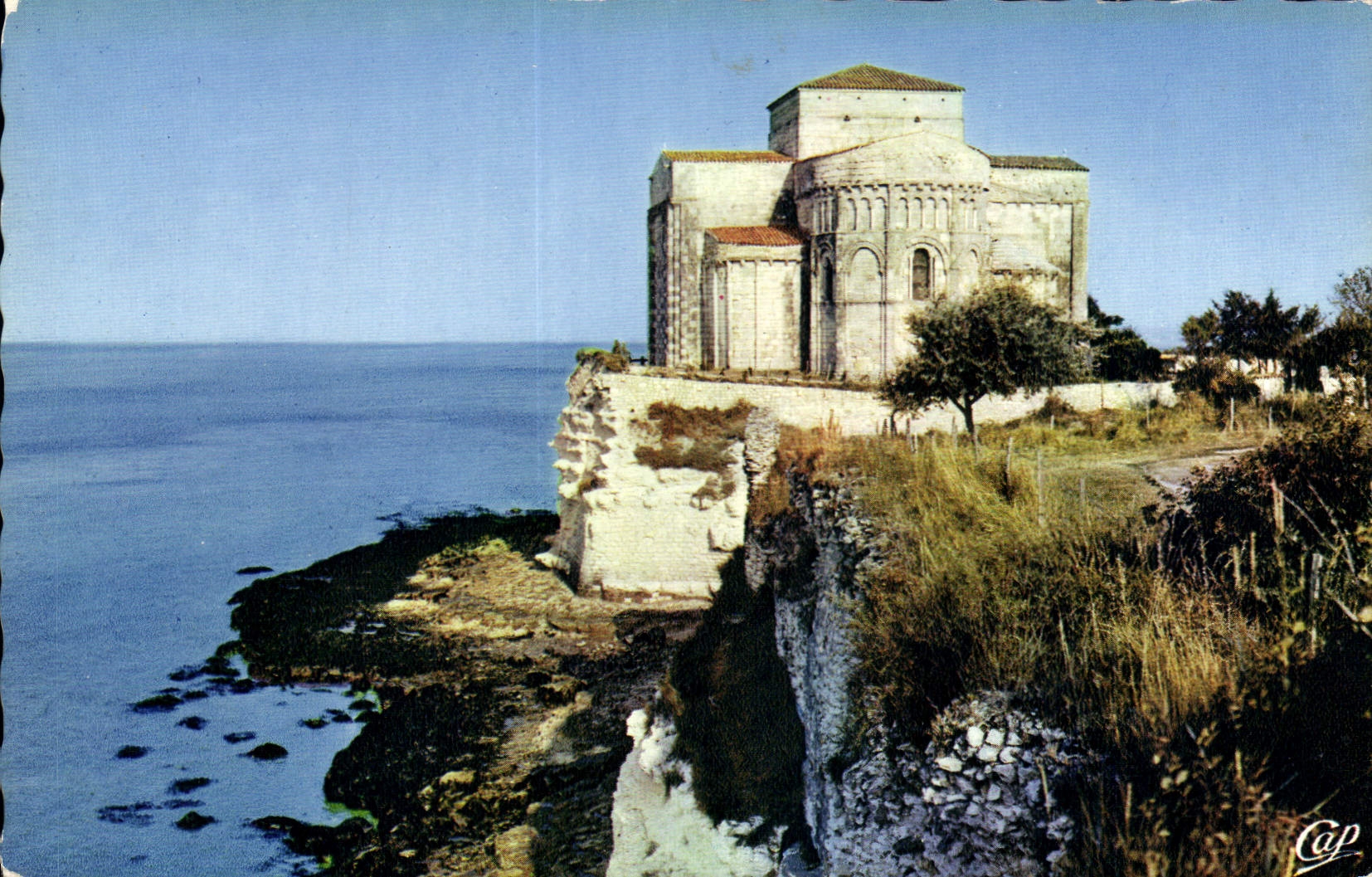 CPA Environs de Royan L'Eglise de Talmont