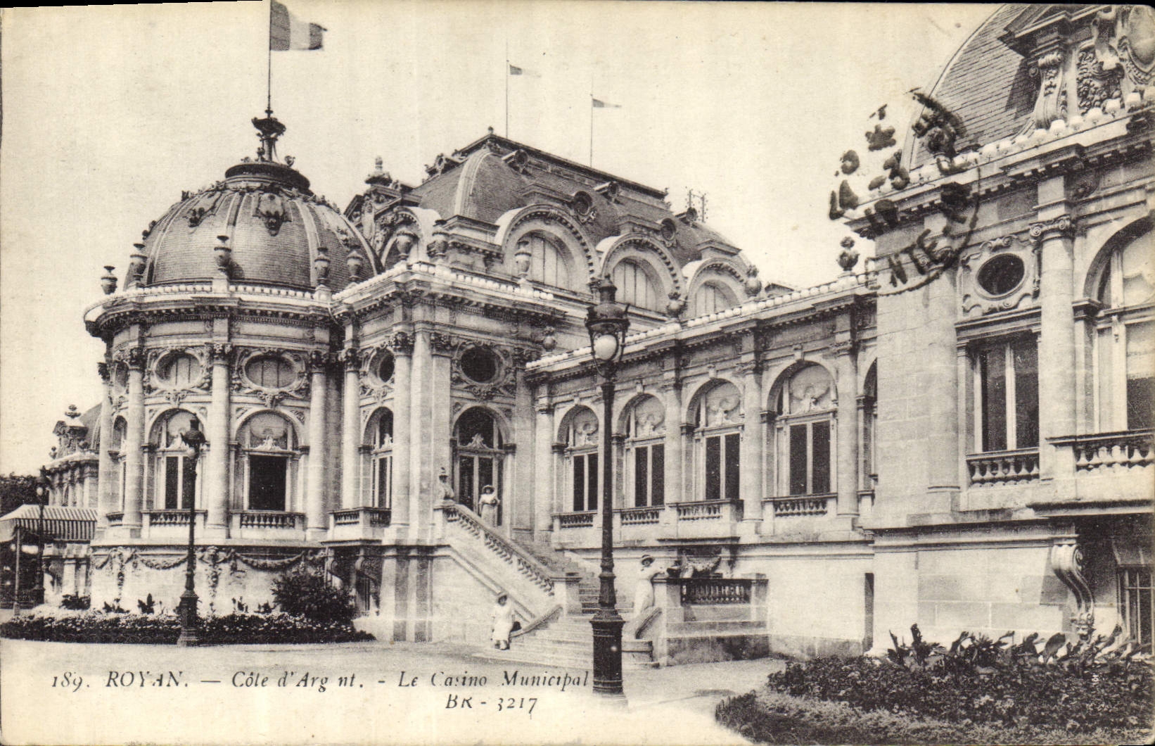 CPA Royan Cote d'Argent Le Casino Municipal 