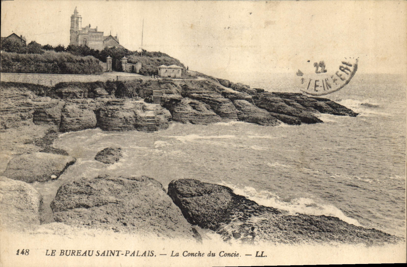 CPA Le Bureau Saint Palais Le Conche du Concie 
