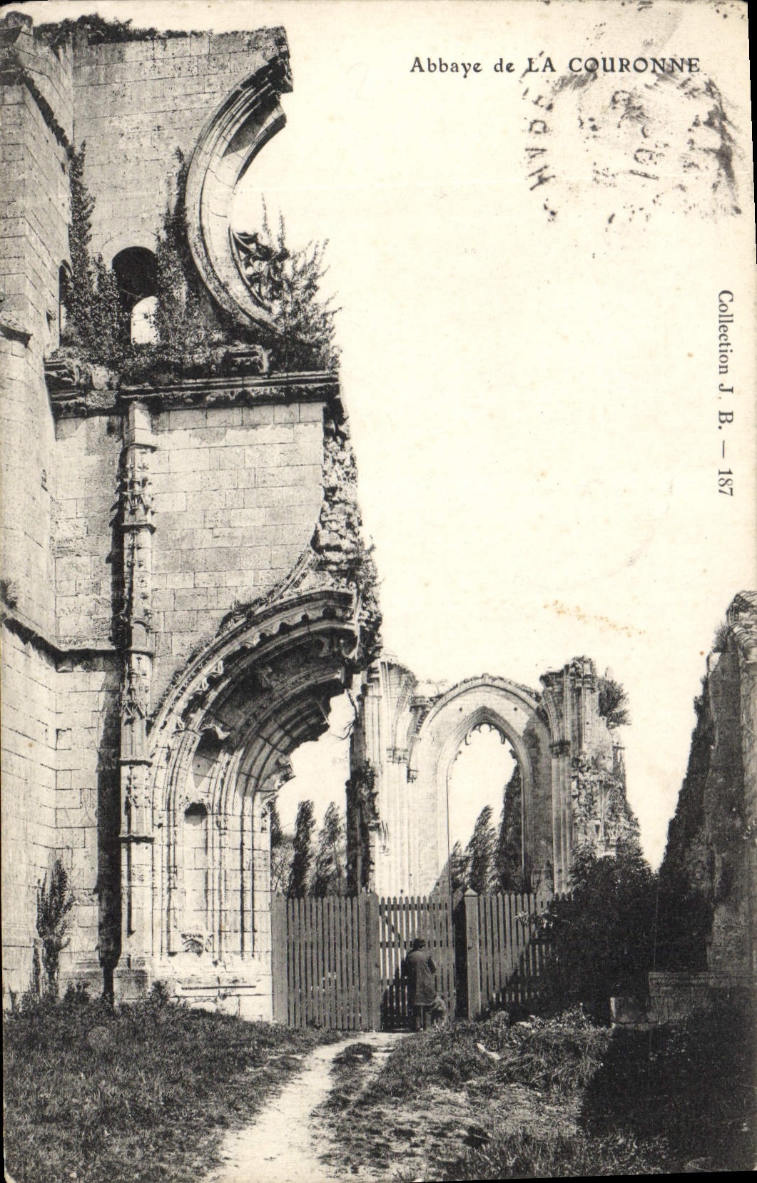 CPA Abbaye de la Couronnee