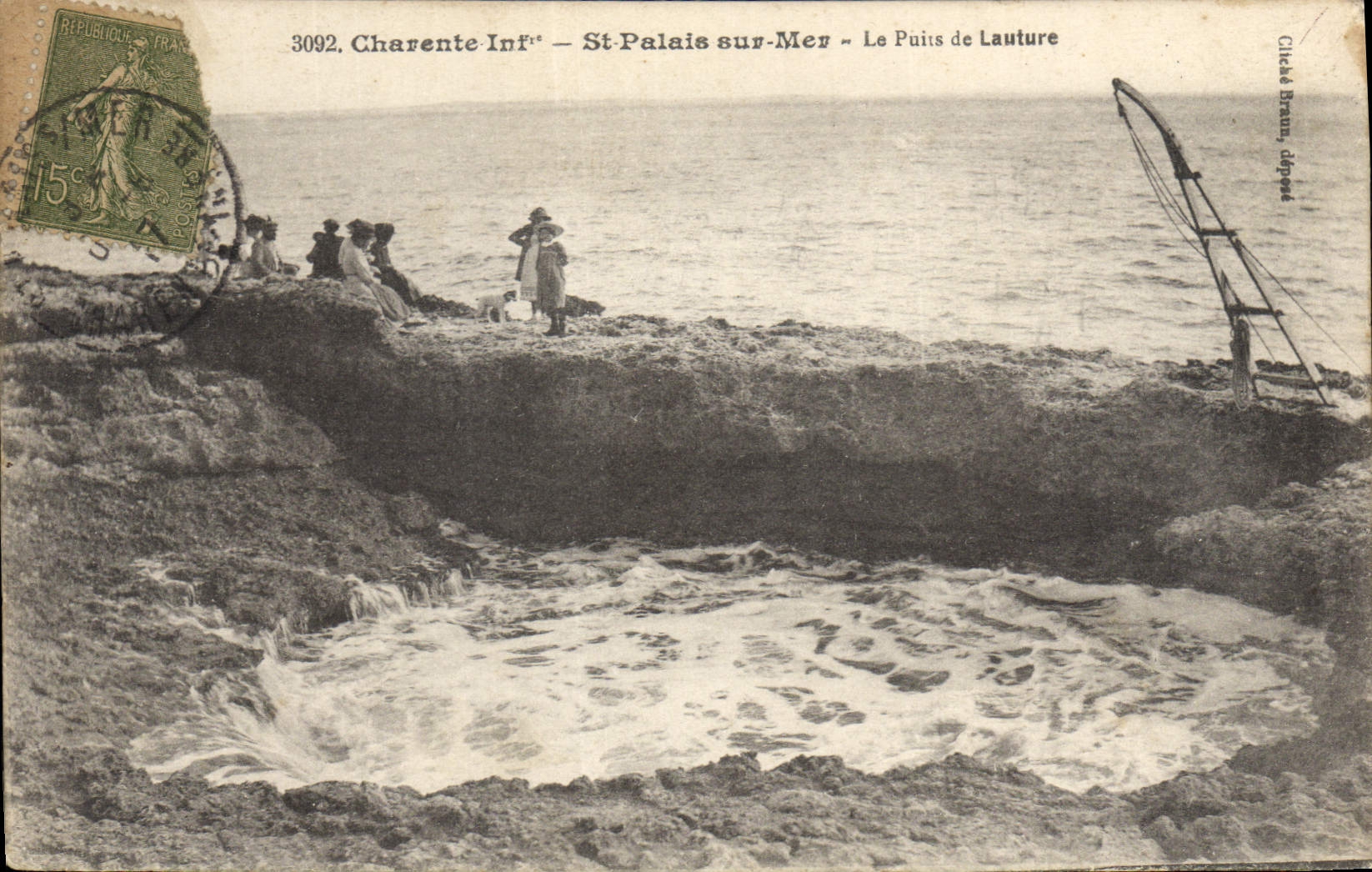 CPA Charente Inf St Palais sur Mer Le Puits de Lauture 