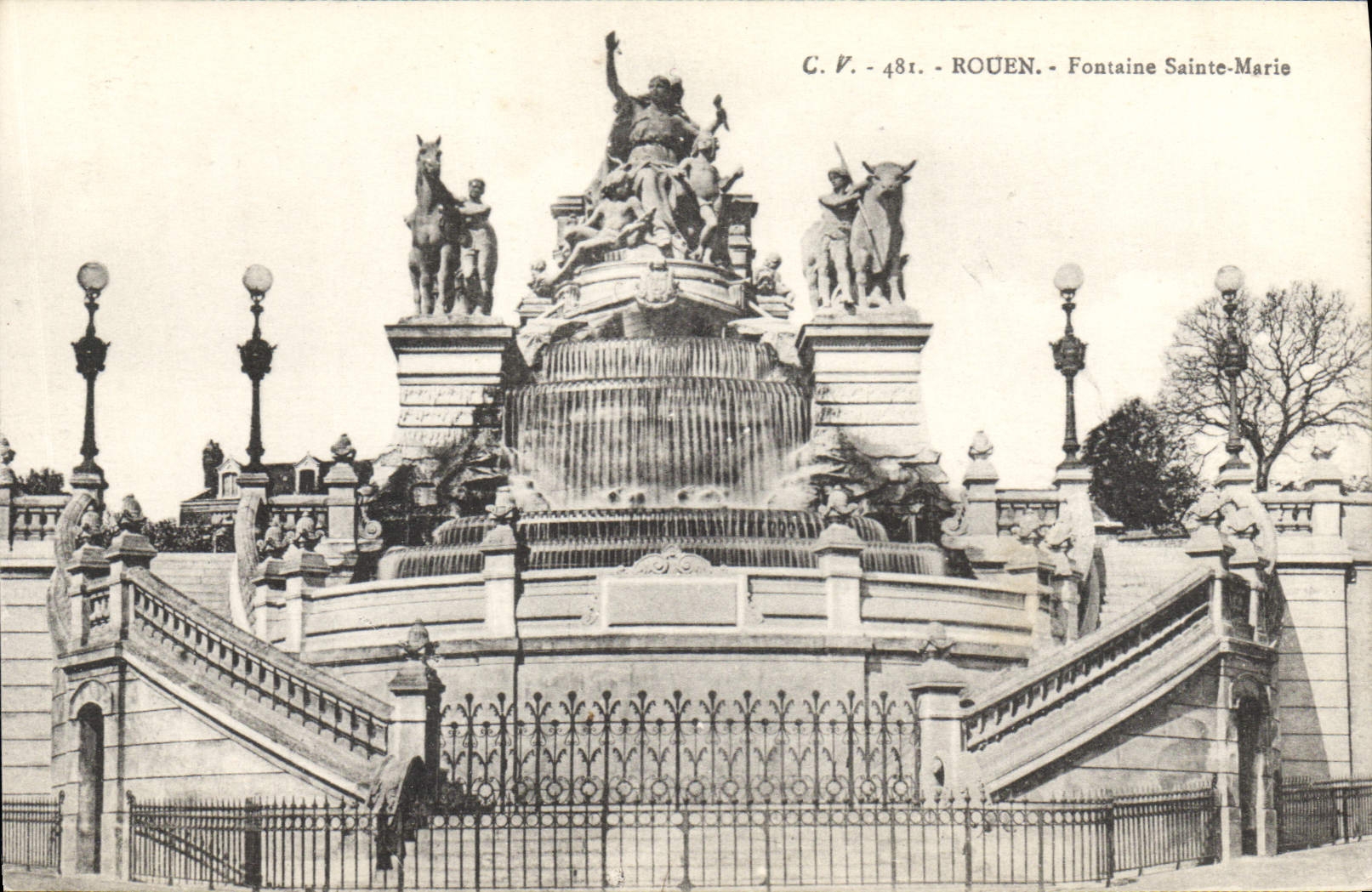 CPA Rouen Fontaine Sainte Marie 