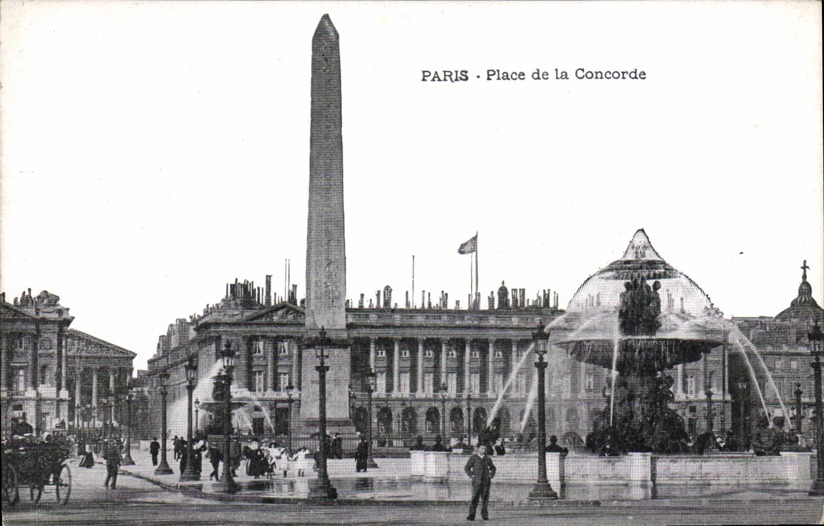 CPA Paris Place de la Concorde