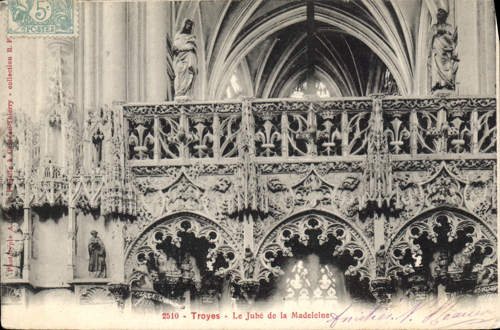CPA Troyes Le Jube de la Madeleine 