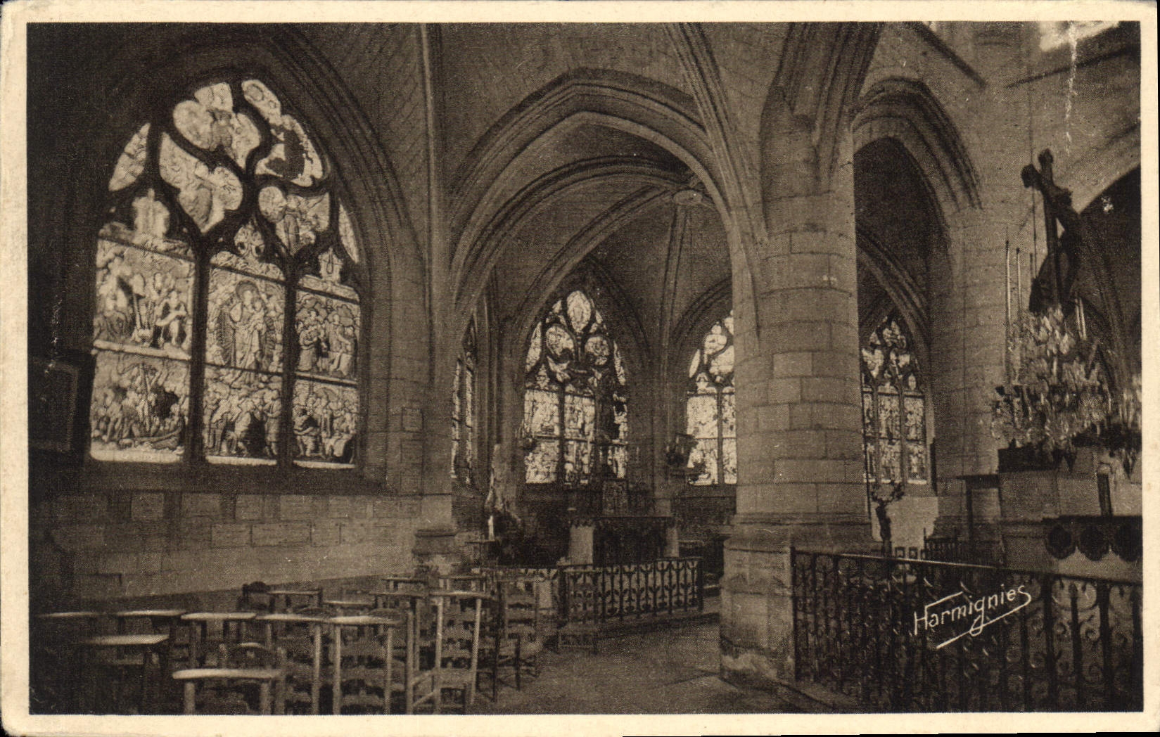 CPA Troyes Eglise Saint Remy 