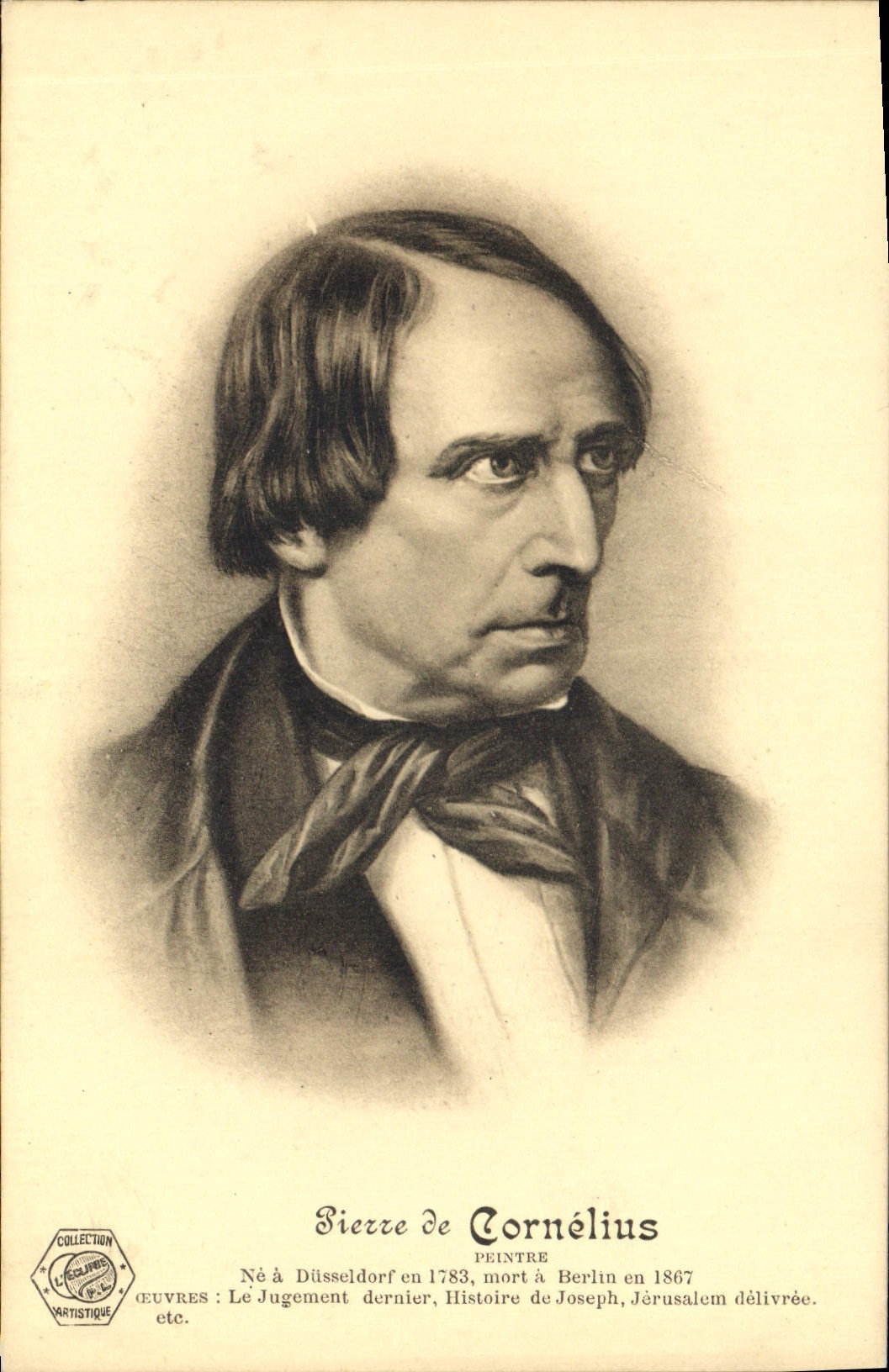 CPA Pierre de Cornelius Dusseldorf Le Jugement dernier Histoire de Joseph Jerusalem delivree