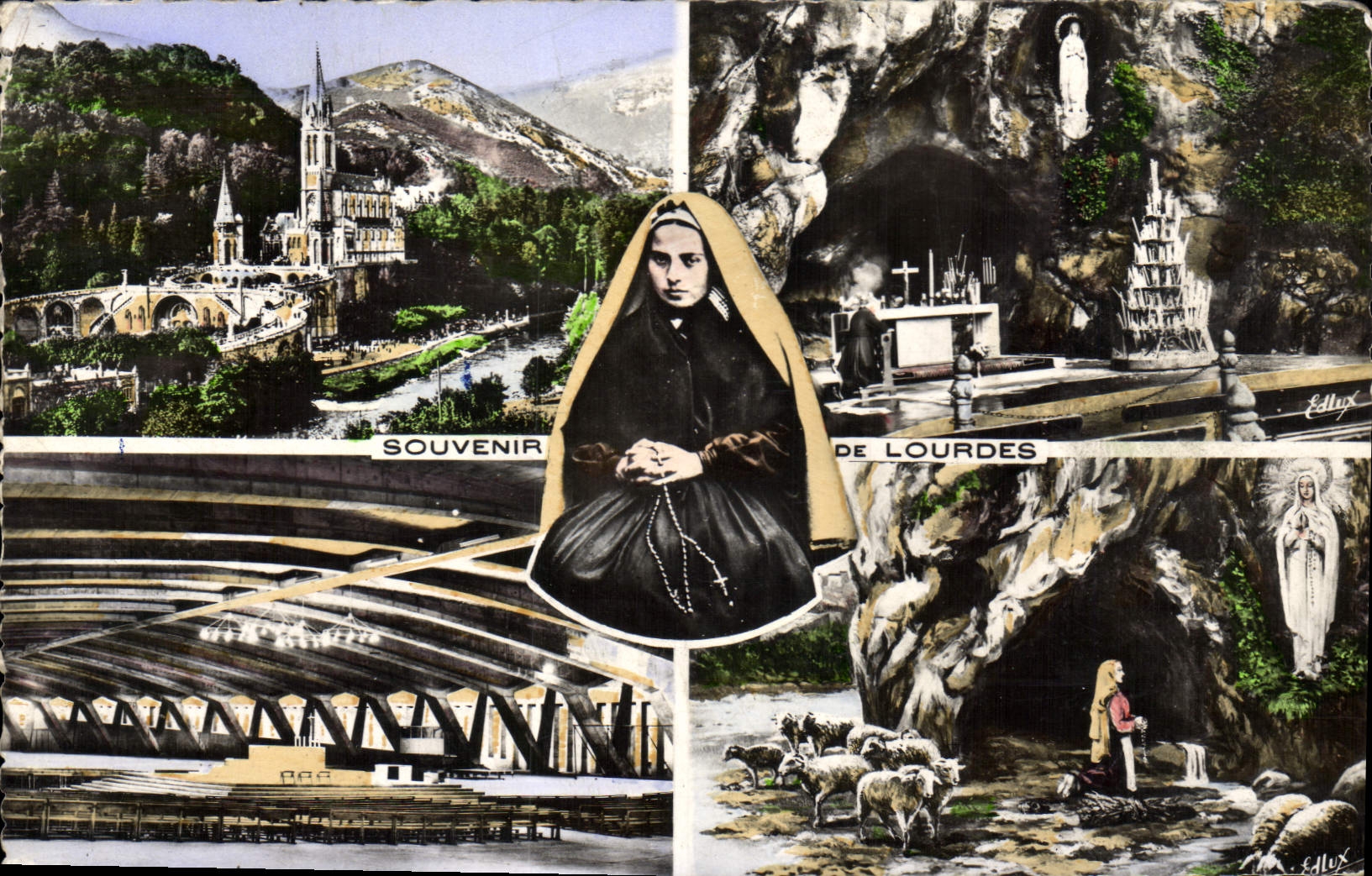 CPA Souvenir de Lourdes 